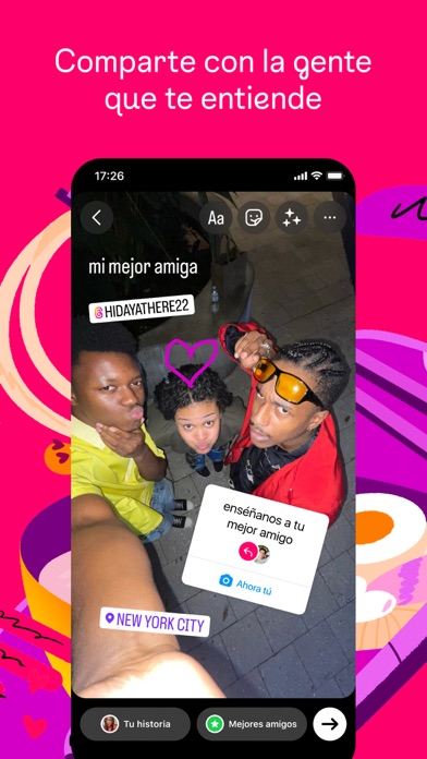 Captura oficial de Instagram
