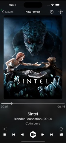 Captura oficial de Official Kodi Remote