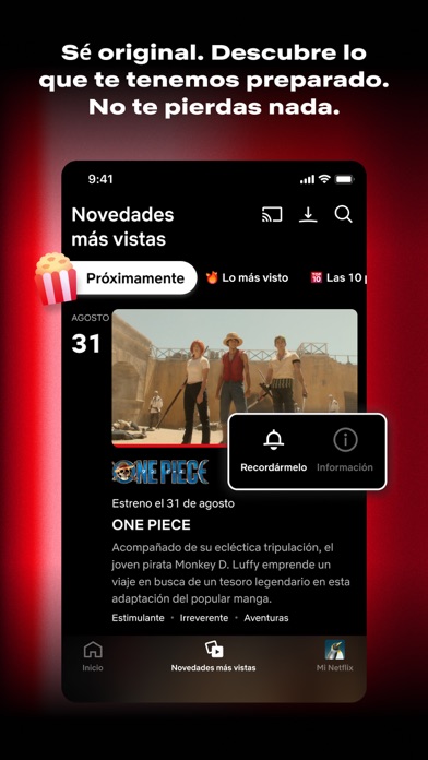 Captura oficial de Netflix