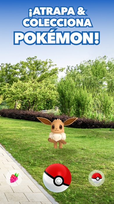 Captura oficial de Pokémon GO