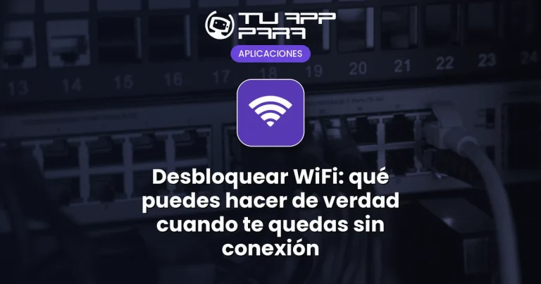 Desbloquear WiFi: qué puedes hacer de verdad cuando te quedas sin conexión