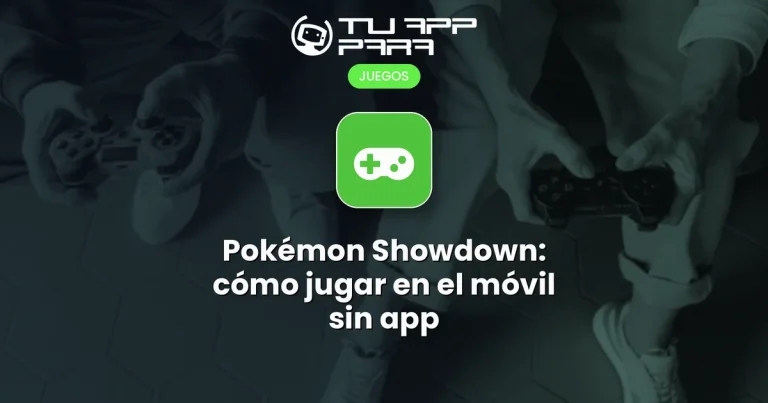 Pokémon Showdown: cómo jugar en el móvil sin app