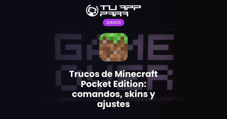 Trucos de Minecraft Pocket Edition: comandos, skins y ajustes