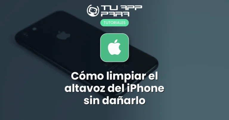 Cómo limpiar el altavoz del iPhone sin dañarlo