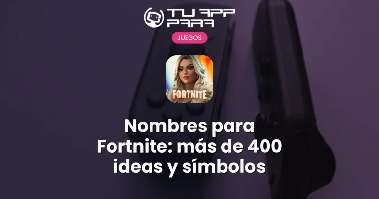 Nombres para Fortnite: más de 400 ideas y símbolos