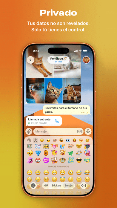 Captura oficial de Telegram Messenger