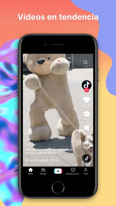 Captura oficial de TikTok