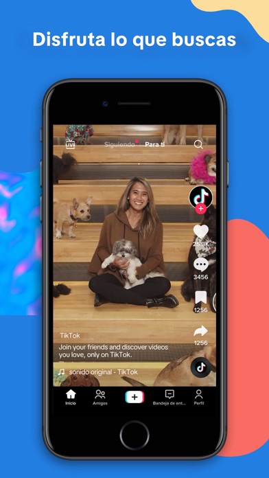 Captura oficial de TikTok
