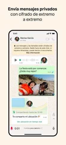Captura oficial de WhatsApp Messenger