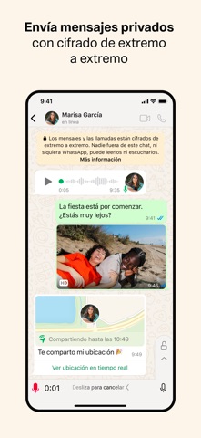 Captura oficial de WhatsApp Messenger