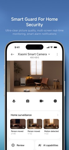 Captura oficial de Xiaomi Home