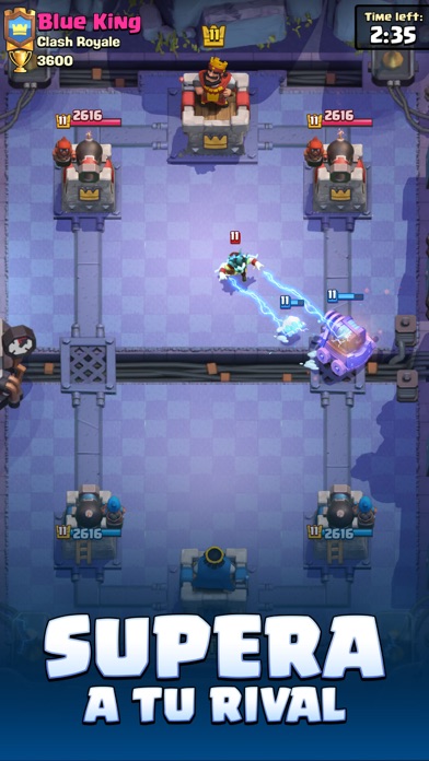 Captura oficial de Clash Royale