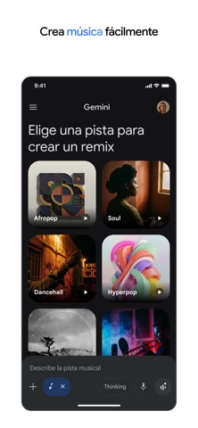 Captura oficial de Google Gemini