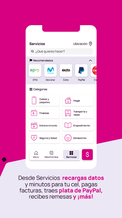 Captura oficial de Nequi Colombia