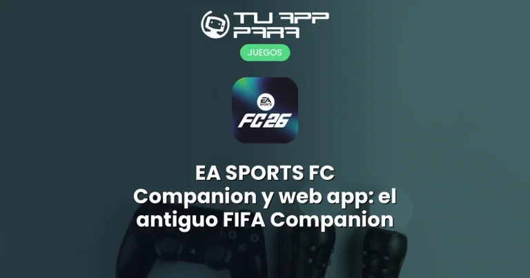 EA SPORTS FC Companion y web app: el antiguo FIFA Companion