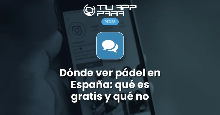 Dónde ver pádel en España: qué es gratis y qué no