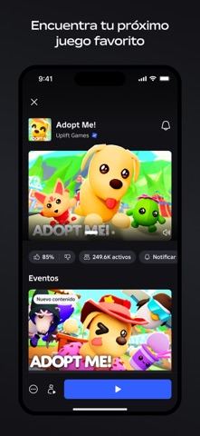 Captura oficial de Roblox