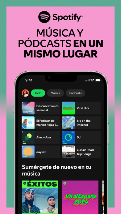 Captura oficial de Spotify