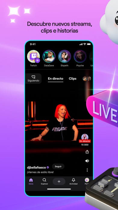 Captura oficial de Twitch