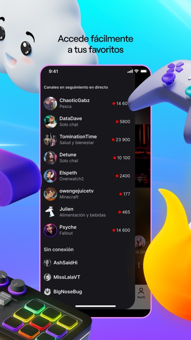 Captura oficial de Twitch
